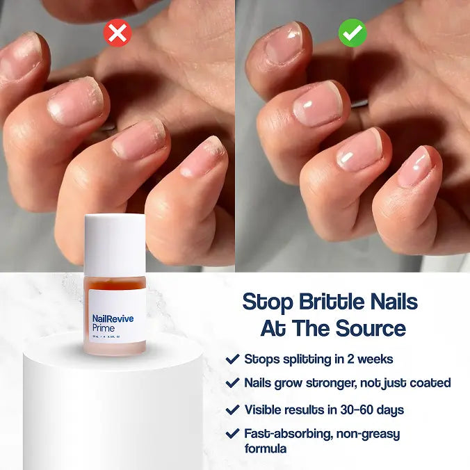 NailRevive Prime Nail Serum with DualPeptide Formula™ - Evolenne
