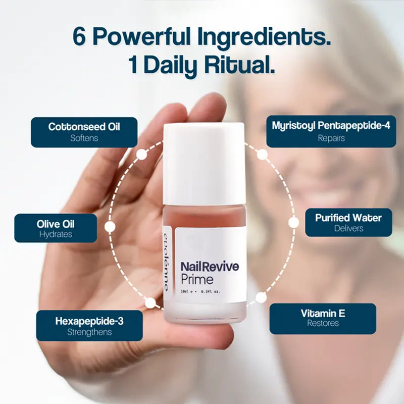 NailRevive Prime Nail Serum with DualPeptide Formula™ (2 Bottles)