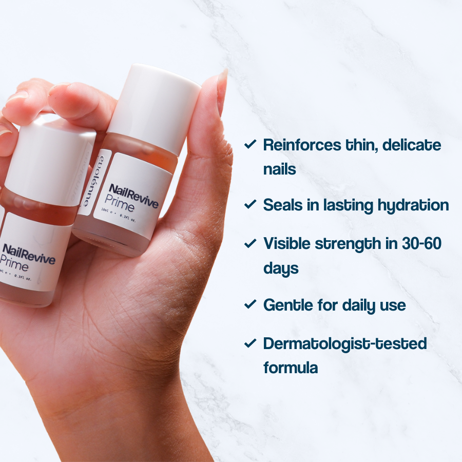 NailRevive Prime Nail Serum with DualPeptide Formula™ (2 Bottles)
